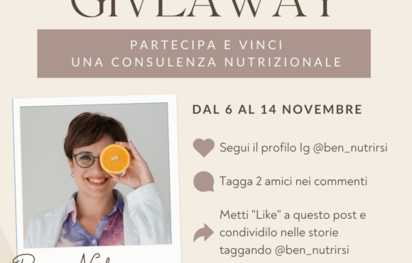 Regolamento Giveaway “La giornata della Nutrizione 2024”